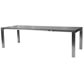 Diamond Garden Palermo Ausziehtisch 170/220/270x100 cm Edelstahl/HPL ohne Beine