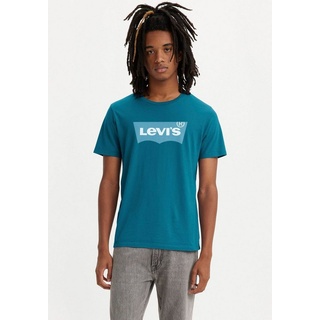 Levi's® T-Shirt CREWNECK TEE mit Logo-Front-Print grün XXL