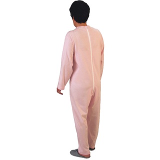 Rekordsan Geriatrischer Anti-Windel-Pyjama für Damen aus Baumwolle, Größe 4/L, Rosa