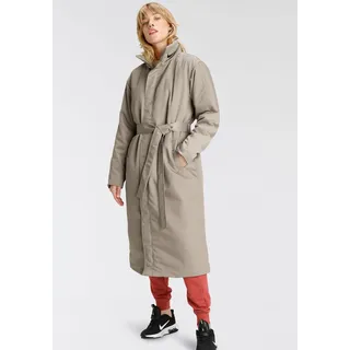Steppmantel NIKE SPORTSWEAR "W NSW SYN PARKA TREND", Damen, Gr. XL (48/50), beige (limestone bl), Obermaterial: 100% Polyester. Futter: 100% Polyester. Wattierung: 100% Polyester, sportlich, hoch geschlossener Ausschnitt, Langarm, Mäntel