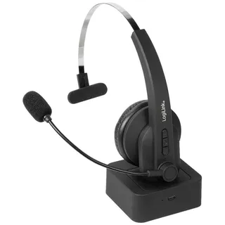 Logilink BT0059 On Ear Headset Bluetooth Mono Schwarz