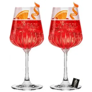Generisch Spritz Glas 2er Set - Aperitif Gläser für Spritz, Prosecco, Longdrinks & Cocktails