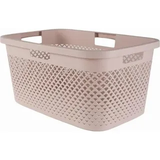 Wäschekorb Curver Pure, 47 Liter, rosa - Rosa