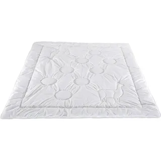 Bettdecke AMW Imperial Alpaka 200 x 140 cm weiß - Weiß