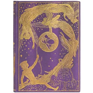 Paperblanks Notizbuch Violet Fairy Midi Liniert