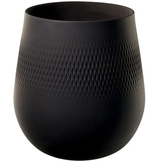 V&B Vase Carré groß Collier noir 22,5 cm
