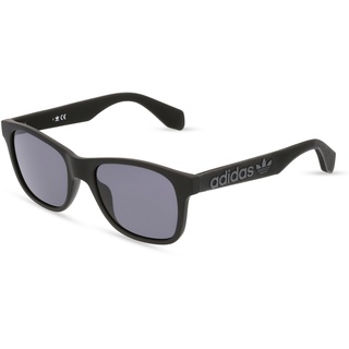 Adidas OR0060 Herren-Sonnenbrille Vollrand Eckig Kunststoff-Gestell, schwarz