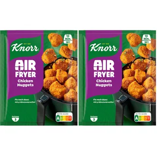 Knorr Fix Air Fryer Chicken Nuggets für ein schnelles Gericht mit Geflügel mit natürlichen Zutaten 60 g (Packung mit 2)