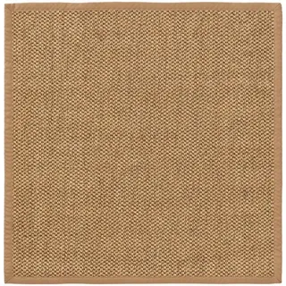 benuta pure Sisal Teppich Greta Cream 150x150 cm - Naturfaserteppich aus Sisal