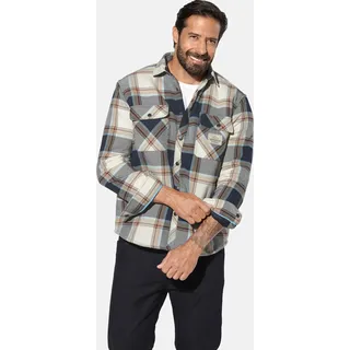 Jan Vanderstorm Outdoorhemd Olsborg Dunkelblau 5XL