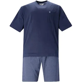 HAJO Schlafanzug Shorty Blau M