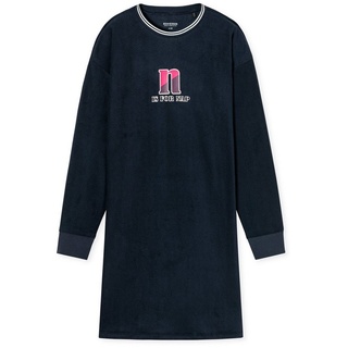Schiesser Nachthemd Teens Nightwear Nacht-hemd schlafmode sleepwear blau 176
