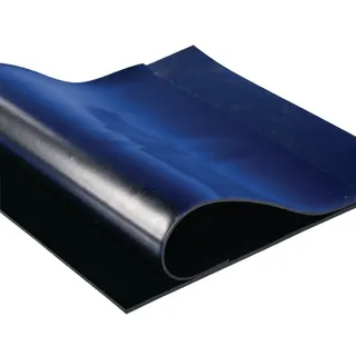 MÖLLER Gummiplatte, schwarz NR/SBR, Breite 1,2 m Länge 10 m Dicke 4 mm, Rolle, o.Gewebeeinlage