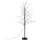 ECD Germany LED Lichterbaum Kunststoff 60x60x150 cm 360 LEDs warmweiß mit Timer