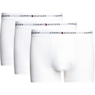 Tommy Hilfiger Boxershorts unifarben Weiß L 3er Pack