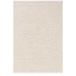 benuta Baumwollteppich, Creme, Textil, Uni, Rechteckig, 60x120 cm Oeko-Tex® Standard 100% für Fußbodenheizung geeignet, Teppiche - Böden, Teppiche, Naturteppiche