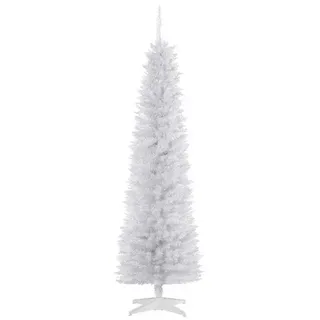 Homcom Weihnachtsbaum Weiß 180 cm