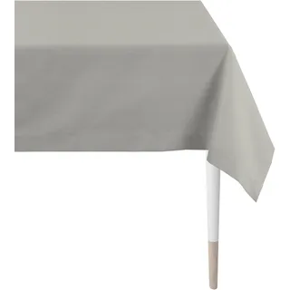 APELT Tischdecke 4362 Rips - UNI Ø 170 cm Grau