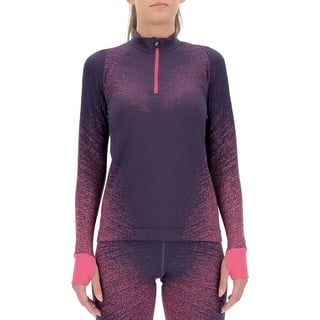 UYN Damen Running Exceleration Sweatshirt, Plum/Pink Yarrow, S
