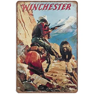 Blechschilder im Vintage-Stil, Jagdkunst, Westernsport, lustiges Metallschild, Plaqu Poster, Wandkunst, Kneipe, Bar, Küche, Garten, Badezimmer, Heimdekoration, 20 x 30 cm
