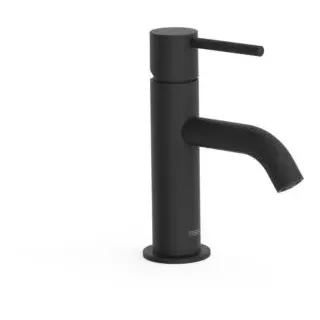 tres armaturen Study Waschtischarmatur Schwarz Matt