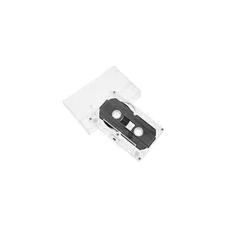 Leere Audio Kassette aus Abs, Hohe Transparenz, 30 Minuten | Wanddeko und Selbstgemacht Deko Accessoire, Rustikaler Vintage Stil, Fein Verarbeitet, Verblasst nicht Leicht