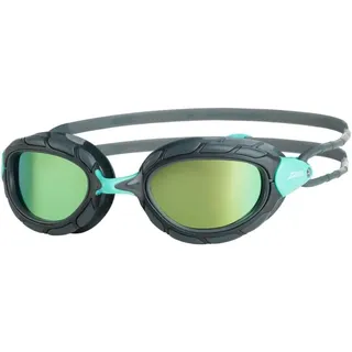 Zoggs Predator Titanium Reactor Schwimmbrille türkis Small