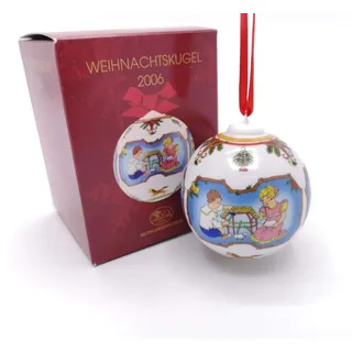 Hutschenreuther Weihnachtskugel 2006, Porzellankugel, Weihnachten
