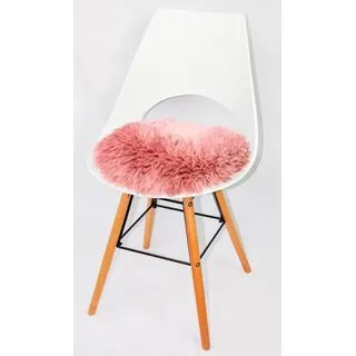 Heitmann-Felle Stuhlkissen Lamm Ø 45 cm Lila