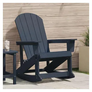 vidaXL Adirondack-Schaukelstuhl 73,5 x 92 x 90 cm blau 1 St.