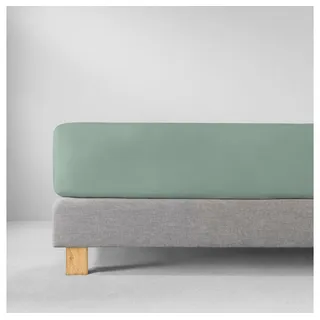 Estella Spannbettlaken Jersey 180 x 200 - 200 x 220 cm grün