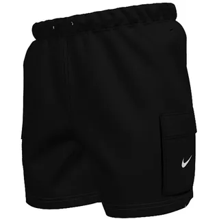 Nike Voyage Solid Essentials 5Inch Volley Badehose Schwarz XL