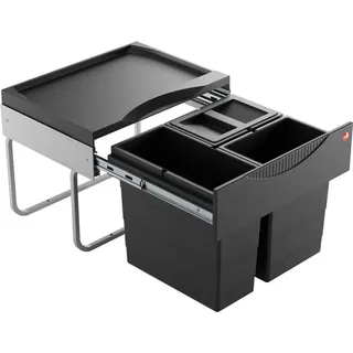 HAILO Abfalleimer 12 l Schwarz