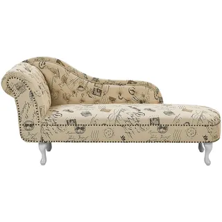 Beliani Chaiselongue Nimes