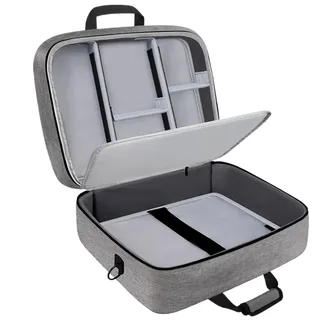 Generisch Audio Mixer Tasche,Kompakte DJ Mixer Tasche Mit Verstellbarem Staufach | Aufbewahrungstasche Für Toninstrumente Zubehör Mit Abnehmbarem Schultergurt Für Mikrofone Kabel