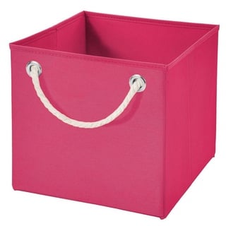 StickandShine Faltbox Faltboxen Aufbewahrungsboxen in 15x15 / 25x25 / 28x28 / 30x30 / 32x32 sowie 33x33 cm zur Wahl in verschiedenen Farben rosa 15x15x15 cm