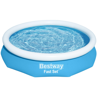 Bestway Aufstellpool 'Fast Set' blau Ø 305 x 66 cm, mit Filterpumpe