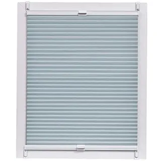 Büscher Sunlines Wabenplissee Verdunkelung 65 cm breit blau, 65x150 cm