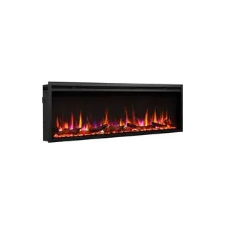 Balderia Elektrischer-Kamin Atlanta EF288B schwarz B/H/L: ca. 14,7x48x152,4 cm - schwarz