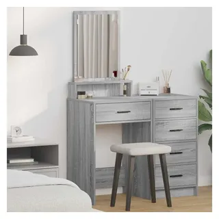 vidaXL Schminktisch Grau Sonoma 50 x 140 cm