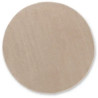 Schöner Wohnen Pure 190 Webteppich 160 x 160 cm Beige