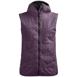 Ortovox Swisswool Piz Duan Weste Damen Isolationswesten lila Größe S Trekking Isolierend Merinowolle