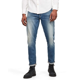 G-STAR RAW Herren 3301 Regular Tapered Jeans, Blau (vintage azure 51003-C052-A802), 30W / 34L