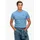 Rundhalsshirt ESSENTIAL LOGO EMB TEE Gr XXL bright grit Single Jersey Obermaterial 100 Baumwolle meliert slim fit hüftlang Rundhals Shirts Rundhalsshirt