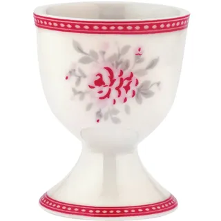 Greengate Flora Eierbecher Weiss 6,5 cm