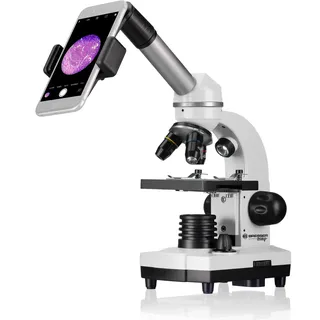 Bresser Junior 12632 - Schüler-Mikroskop Biolux SEL 40x-1.600x Vergrößerung, mit Hartschalenkoffer