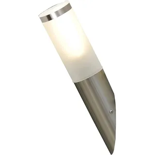 ECO-Light Lutec Außen-Wandleuchte SALZBURG Edelstahl inkl. Leuchtmittel 9,5W E27
