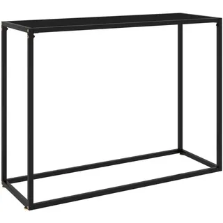 vidaXL Konsolentisch 100x35x75 cm schwarz
