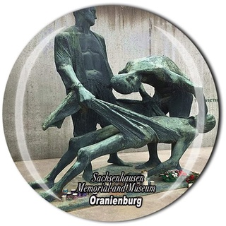 Sachsenhausen Memorial und Museum Oranienburg Deutschland Kühlschrankmagnet Kristall Touristen Souvenir Geschenkkollektion Kühlschrank Magnet Aufkleber