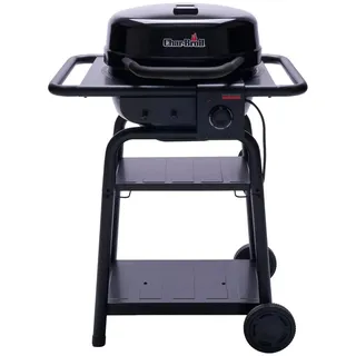 Char-Broil Elektrogrill Patio Bistro E2Coal mit Hybrid Power 2.100 W Schwarz